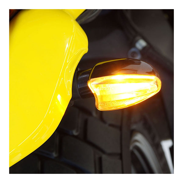 Frecce LED Per Moto Universali - Indicatori Direzione In Carbonio Per Sport E Naked - Foto 8