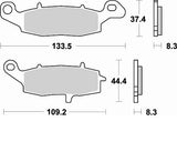 Pastiglie freno Braking 782CM55