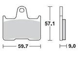 Pastiglie freno Braking 875CM56