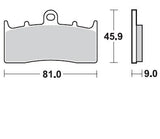 Pastiglie freno Braking 879CM55