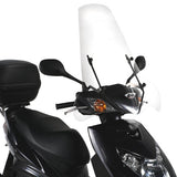 Parabrezza 128A + Attacchi A283A per Yamaha Cignus X 125 2007 > 2015 Givi