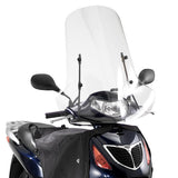 Parabrezza 186A + Attacchi A186A per Honda Sh 125 - 150 2001 > 2004 Givi