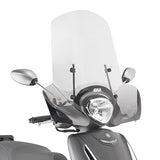 Parabrezza 2154A + Attacchi A2154A per Yamaha D'elight 125 2021 > 2022 Givi