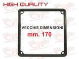 Cornice targa nera per Piaggio Vespa 3277-N CIF