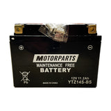 Batteria AGM senza manutenzione YTZ14S-BS 12V 11.2AH MOTORPARTS