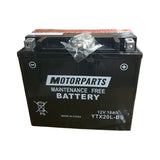 Batteria AGM senza manutenzione YTX20L-BS 12V 18AH MOTORPARTS