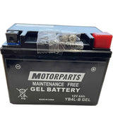 Batteria a gel sigillata pronta all'uso YB4L-B 12v 4AH MOTORPARTS