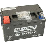 Batteria a gel sigillata pronta all'uso YTX7A 12V 6AH MOTORPARTS
