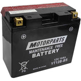 Batteria AGM senza manutenzione YT12B-BS 12V 10AH MOTORPARTS