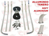 Serie strisce pedana completa in alluminio tenero per Piaggio Vespa GL 5374 CIF