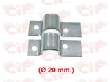 Coppia piastrine per fissaggio cavalletto per Piaggio Vespa 50 - 90 - 125 Primavera 5500 CIF