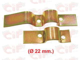 Coppia piastrine per fissaggio cavalletto per Piaggio Vespa PX PE - PX PE ARCOBALENO - 125 T5 5504-A CIF