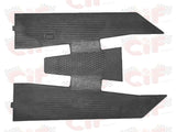 Tappeto in gomma nero per Piaggio Vespa PK XL 50 - 125 7422 CIF