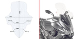 Parabrezza D6104ST + Attacchi D6112KIT per Kymco Xciting S 400i 2018 > 2022 Givi