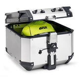 Valigia Bauletto MONOKEY Trekker Outback 42 litri Alluminio Givi